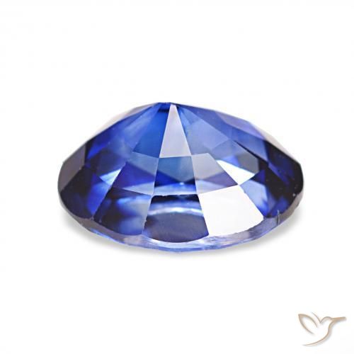 Saphir Bleu royal naturelle ovale, 2.02 ct, VVS
