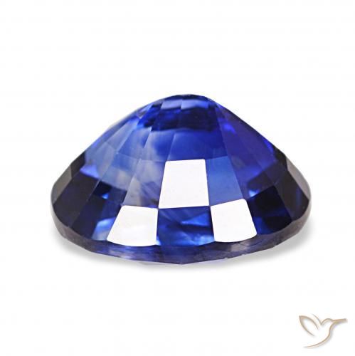 Saphir Bleu royal naturelle ovale, 2.03 ct, VVS
