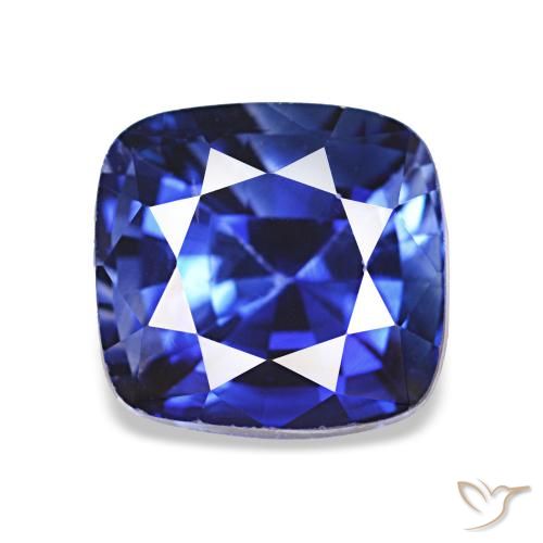 2.04ct Bleu royal Saphir, Coussin, VVS