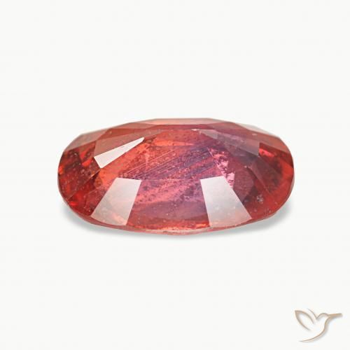 Saphir Rouge merlot naturelle Coussin, 1.47 ct, VS-SI