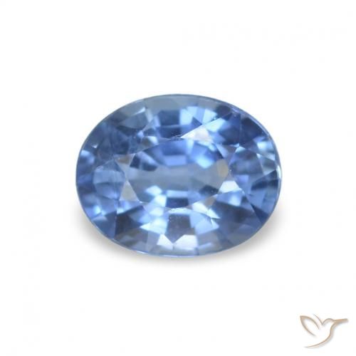 0.36ct Bleu marine Saphir, ovale, VVS-VS