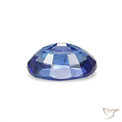 Saphir Bleu royal naturelle ovale, 0.35 ct, VVS-VS