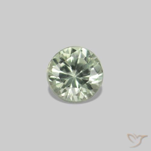 Shop natural 2.32ct Vert pâle Saphir gems, Tour, from Tanzanie at GemSelect. In stock, global shipping!