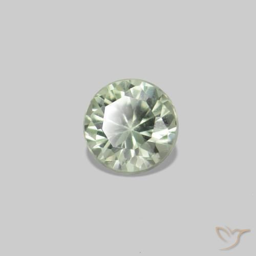 Shop natural 2.32ct Vert pâle Saphir gems, Tour, from Tanzanie at GemSelect. In stock, global shipping!