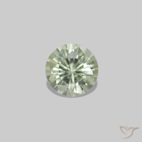 Shop natural 2.22ct Vert très clair Saphir gems, Tour, from Tanzanie at GemSelect. In stock, global shipping!