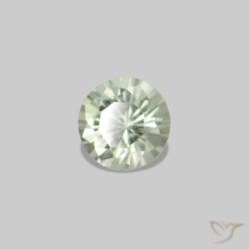 Shop natural 2.22ct Vert très clair Saphir gems, Tour, from Tanzanie at GemSelect. In stock, global shipping!