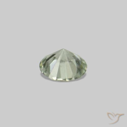 Shop natural 2.22ct Vert très clair Saphir gems, Tour, from Tanzanie at GemSelect. In stock, global shipping!