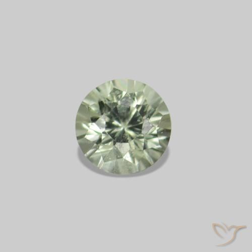Shop natural 2.24ct Vert grisâtre Saphir gems, Tour, from Tanzanie at GemSelect. In stock, global shipping!