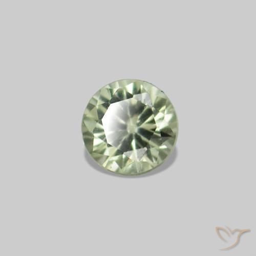 Shop natural 2.25ct Vert pâle Saphir gems, Tour, from Tanzanie at GemSelect. In stock, global shipping!