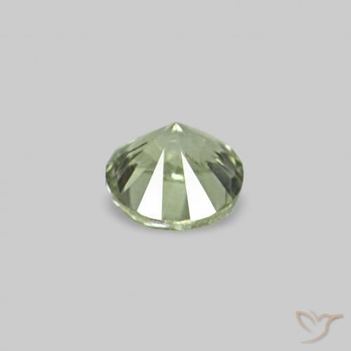 Shop natural 2.26ct Vert très clair Saphir gems, Tour, from Tanzanie at GemSelect. In stock, global shipping!