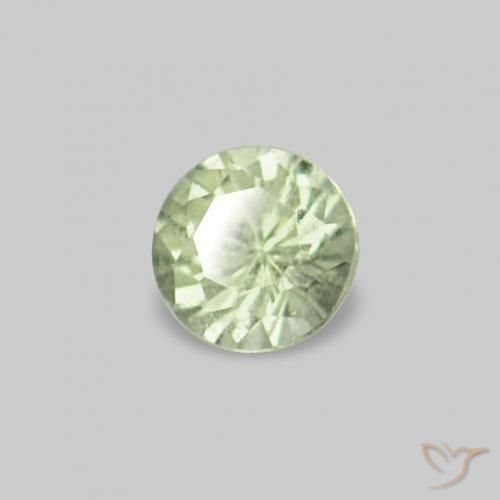 Shop natural 2.26ct Vert sauge très clair Saphir gems, Tour, from Tanzanie at GemSelect. In stock, global shipping!