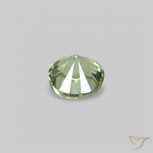 Shop natural 2.26ct Vert très clair Saphir gems, Tour, from Tanzanie at GemSelect. In stock, global shipping!