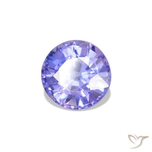 Saphir Bleu violet intense naturelle Tour, 0.77 ct, VVS-VS