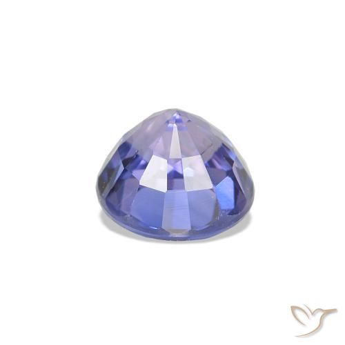 Saphir Bleu violet intense naturelle Tour, 0.77 ct, VVS-VS