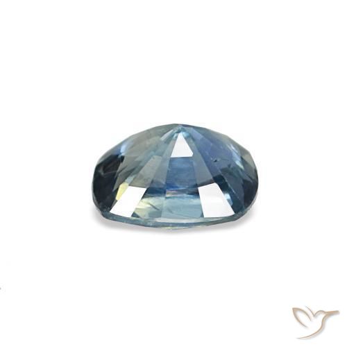 Saphir Bleu foncé naturelle Coupe coussin, 0.35 ct, VS