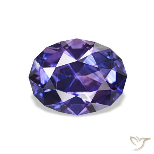 1.27ct Bleu minuit Saphir, ovale, VS