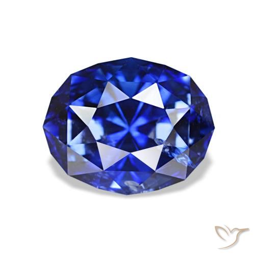 Saphir Bleu royal naturelle Coupe ovale, 1.78 ct, VS