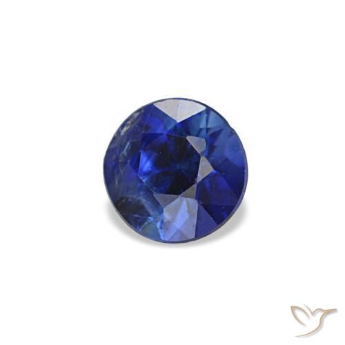 Shop natural 9.31ct Bleu foncé Saphir gems, Coupe roude, from Madagascar at GemSelect. In stock, global shipping!