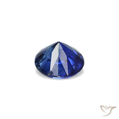 Shop natural 9.31ct Bleu foncé Saphir gems, Coupe roude, from Madagascar at GemSelect. In stock, global shipping!