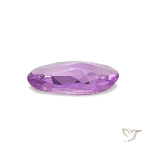 Saphir pourpre naturelle forme fantaisie, 0,43 ct, VVS-VS