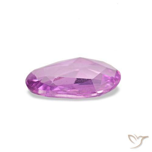 Saphir pourpre naturelle forme fantaisie, 0,51 ct, VVS-VS
