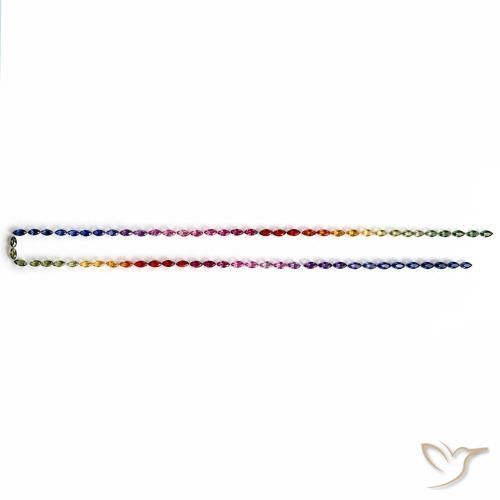 Achetez naturel 11,34ct multicolore saphir gems, marquise, en provenance tanzanie chez gemselect. en stock, livraison internationale!