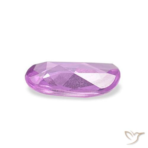 Saphir pourpre naturelle forme fantaisie, 0,58 ct, VVS-VS