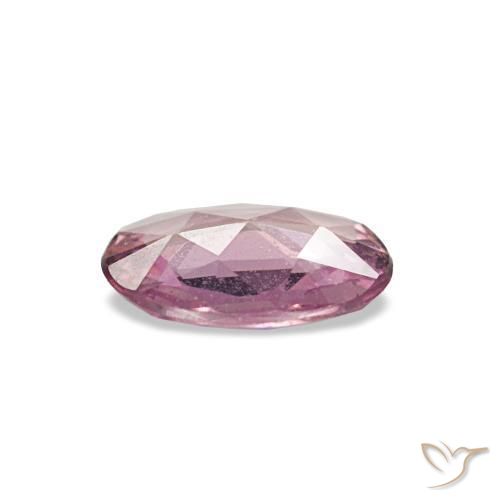 Saphir rose naturelle coupe ovale, 0,44 ct, VS