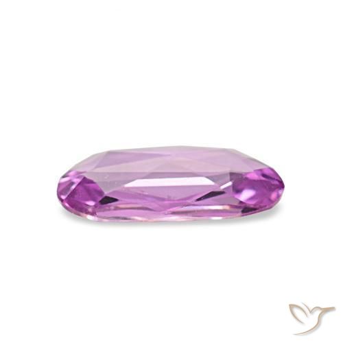 Saphir pourpre naturelle forme fantaisie, 0,39 ct, VVS