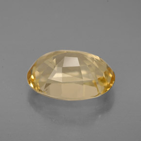 Scapolite jaune naturelle coupe ovale, 3,17 ct, VS