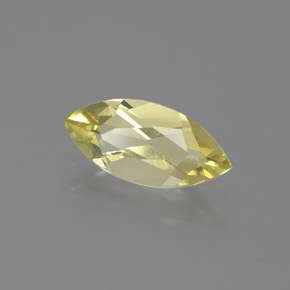 Scapolite jaune naturelle marquise, 1,04 ct, VVS-VS