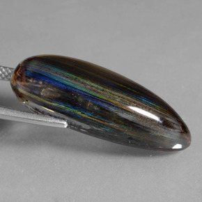 Scapolite Coloré Arc-en-Ciel naturelle En forme de poire, 15.08 ct, Transparent