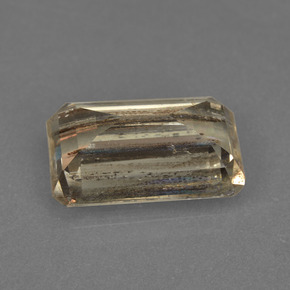 Scapolite multicolore naturelle taille émeraude, 6,56 ct, transparent
