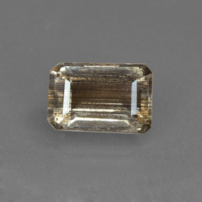Scapolite Coloré Arc-en-Ciel naturelle Taille émeraude, 2.88 ct, Transparent