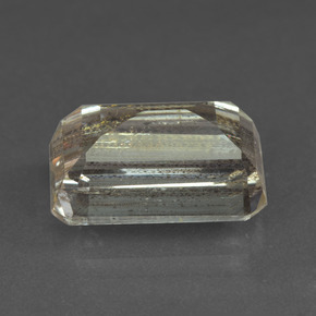 Scapolite multicolore naturelle taille émeraude, 8,96 ct, transparent