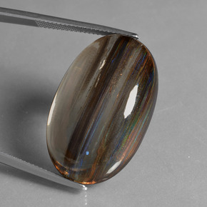 Scapolite Coloré Arc-en-Ciel naturelle Coupe ovale, 45.72 ct, Transparent