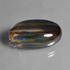 Scapolite Coloré Arc-en-Ciel naturelle Coupe ovale, 45.72 ct, Transparent