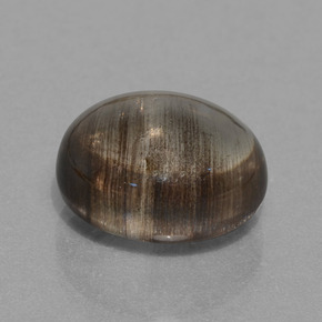 Scapolite multicolore naturelle coupe ovale, 10,54 ct, transparent
