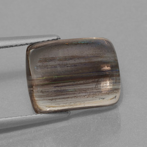 Scapolite multicolore naturelle coupe coussin, 10,40 ct, transparent