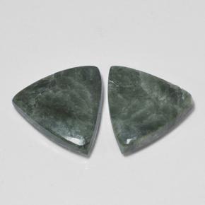 Achetez naturel 8,88ct vert séraphinite gems, trillion, en provenance russie chez gemselect. en stock, livraison internationale!