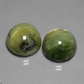 Achetez naturel ct vert serpentine gems, coupe roude, en provenance afghanistan chez gemselect. en stock, livraison internationale!