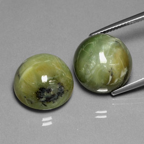 Achetez naturel ct vert serpentine gems, coupe roude, en provenance afghanistan chez gemselect. en stock, livraison internationale!