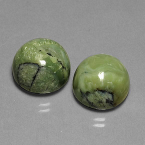 Achetez naturel ct vert serpentine gems, coupe roude, en provenance afghanistan chez gemselect. en stock, livraison internationale!