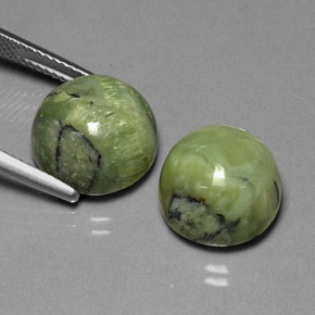 Achetez naturel ct vert serpentine gems, coupe roude, en provenance afghanistan chez gemselect. en stock, livraison internationale!