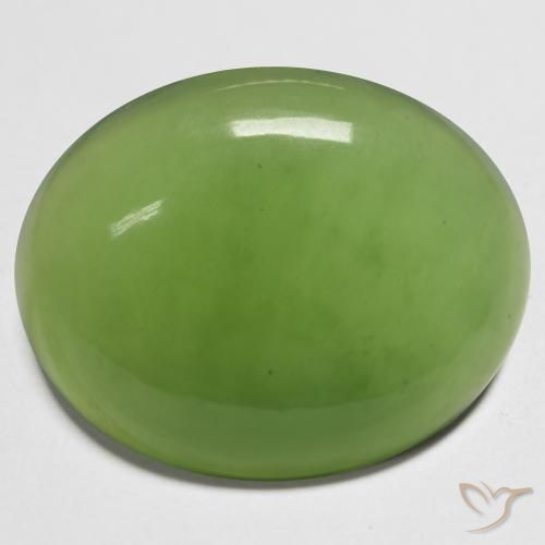 18.71ct Naturel Vert moyen Serpentine, ovale, Translucide
