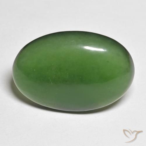 14.72ct Naturel Vert Serpentine, ovale, Translucide