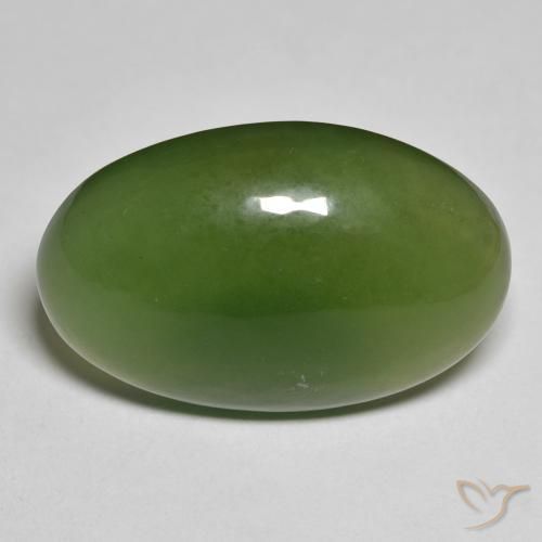 19.27ct Naturel Vert terreux Serpentine, ovale, Translucide