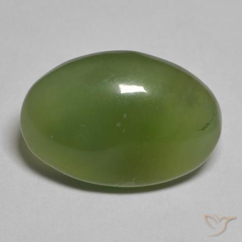 7.92ct Naturel Vert foncé Serpentine, ovale, Translucide
