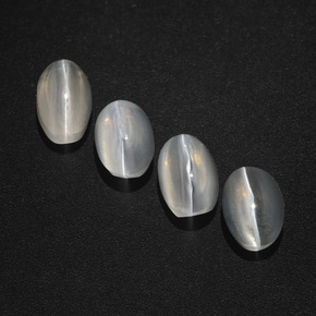 Achetez naturel ct Fumée Sillimanite œil de chat gems, Coupe ovale, En provenance Madagascar chez GemSelect. En stock, livraison internationale!