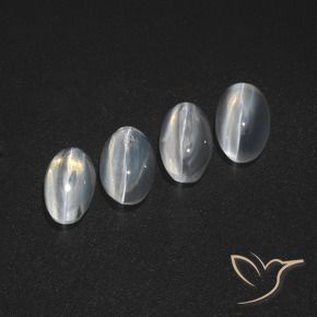 Shop natural 3.63ct Blanc clair Sillimanite œil de chat gems, ovale, from Madagascar at GemSelect. In stock, global shipping!